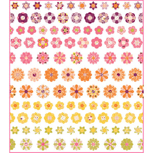 Flower Power Quilt Kit