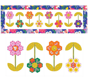 Flower Patch Table Runner Pattern