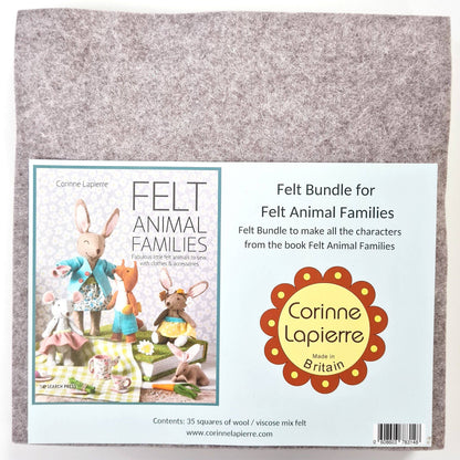 Animal Families Book & Felt Bundle