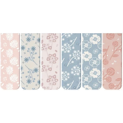 Floral Magnetic Bookmarks Set