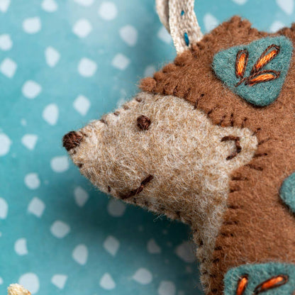 Folk Hedgehog Felt Craft Kit