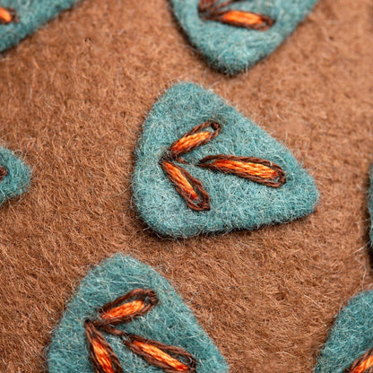 Folk Hedgehog Felt Craft Kit