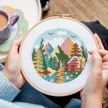 Forest Peaks | Cross Stitch Kit
