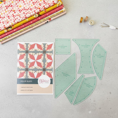 Four Buds Block Classics Template Set