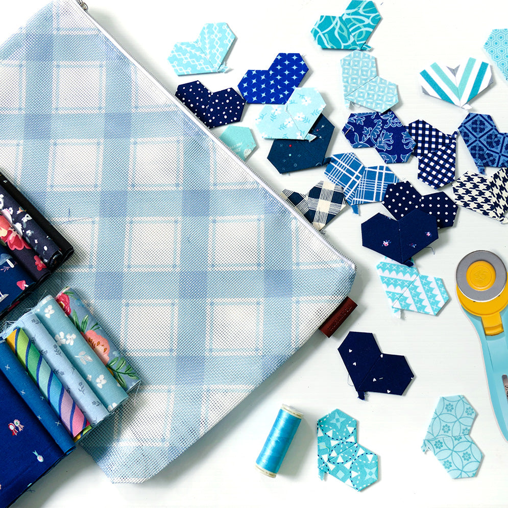 Lori Holt Mad for Plaid Project Bags