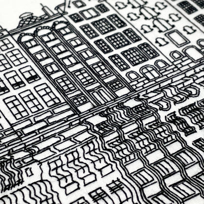 Gingerbread Houses, Amsterdam | Embroidery Kit