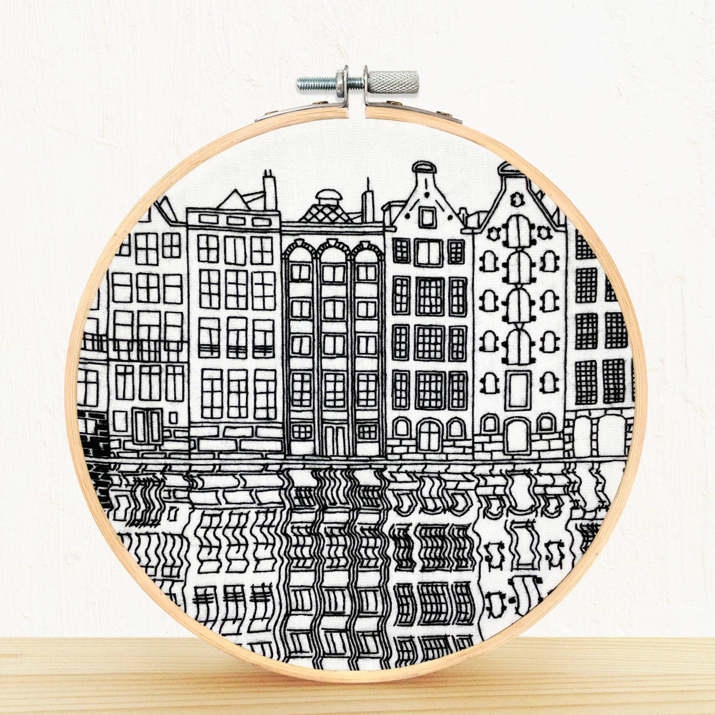 Gingerbread Houses, Amsterdam | Embroidery Kit