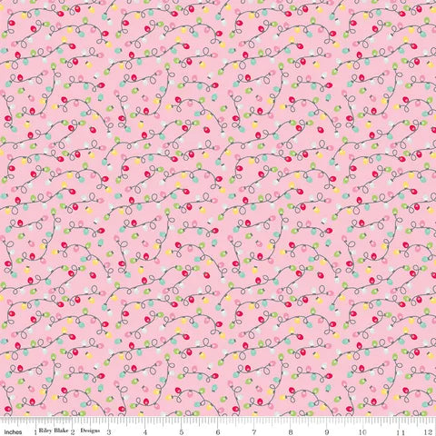 Gingerbread Kisses Lights Pink