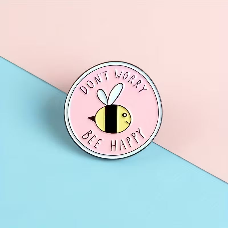 Hive of Happiness Enamel Pin