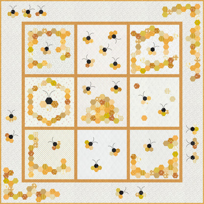 Honey to the Bee Quilt Pattern