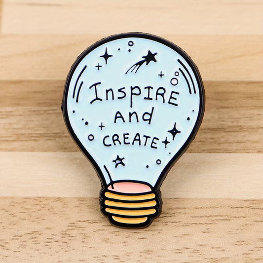 Inspire & Create Enamel Pin