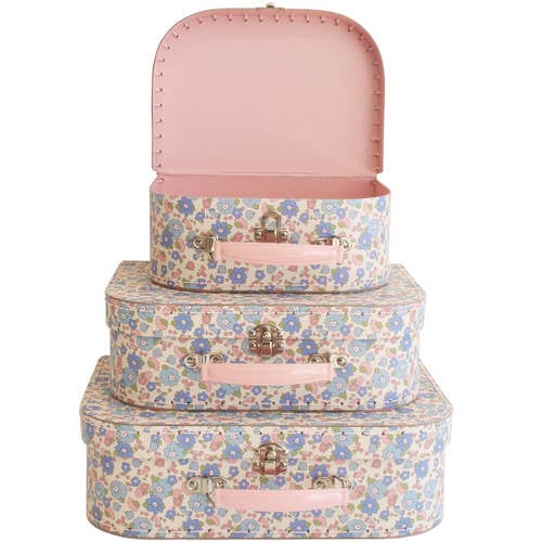 Keepsake Suitcase Collection - Liberty Blue