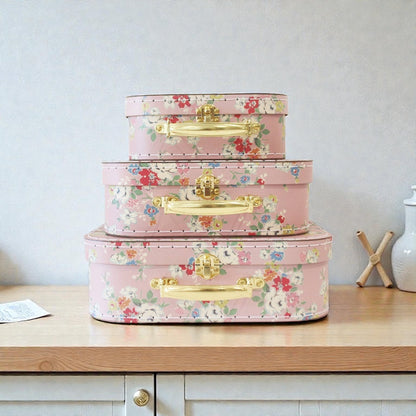 Keepsake Suitcase Collection - Vintage Rose