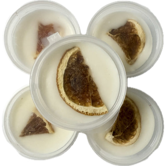 Kourage & co | Botanical Shot Pot Melts | Orange/Vanilla