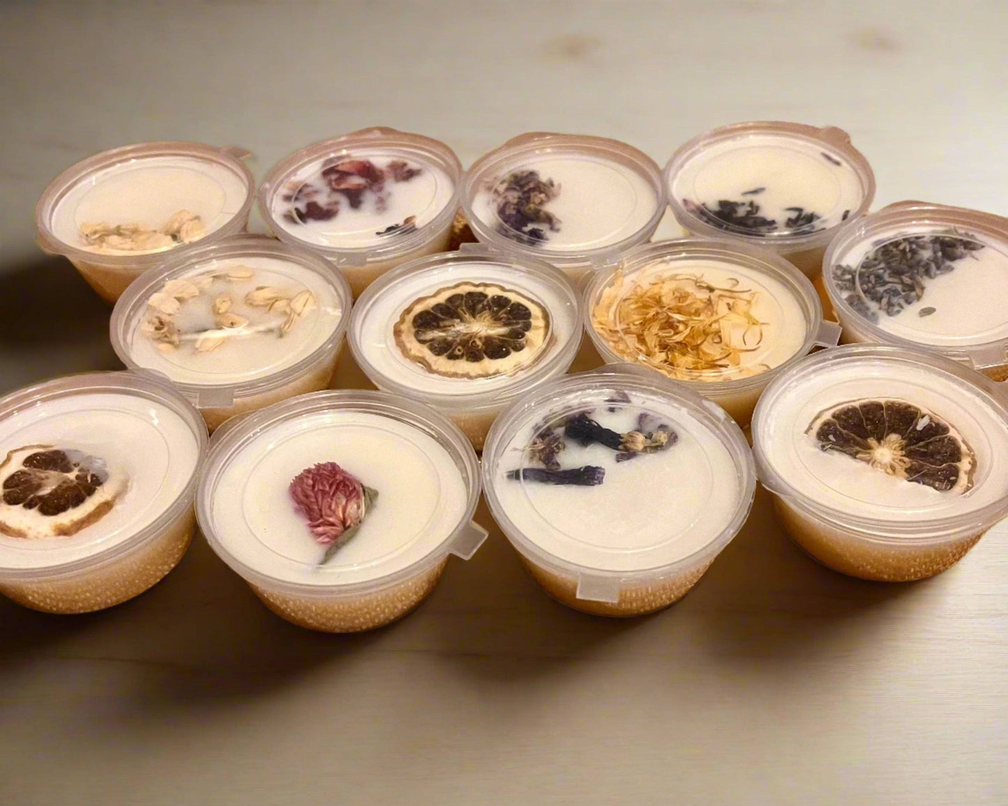 Kourage & co | Botanical Shot Pot Melts | Bulgarian Rose