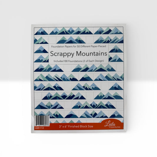 Scrappy Mountains Foundation Paper Piecing Pad