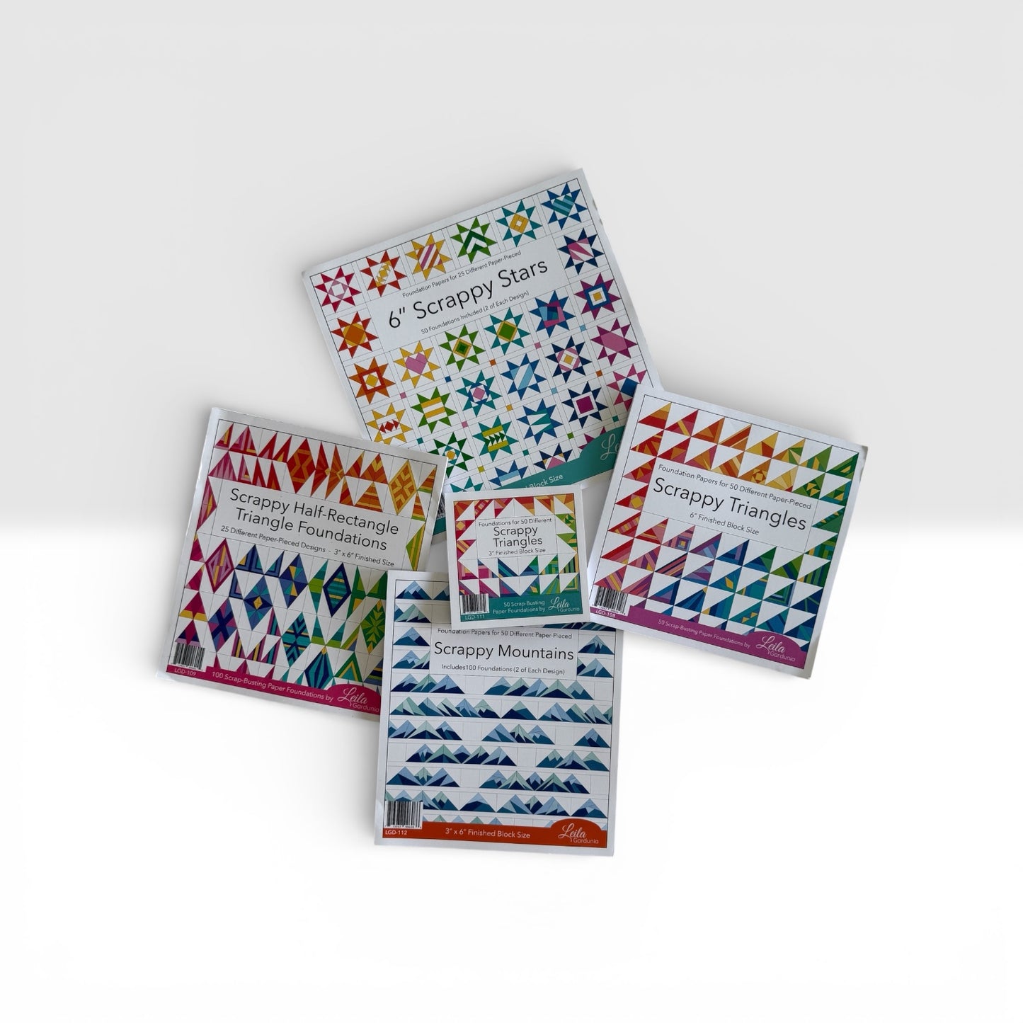 3 Inch Scrappy Triangle Foundation Pad