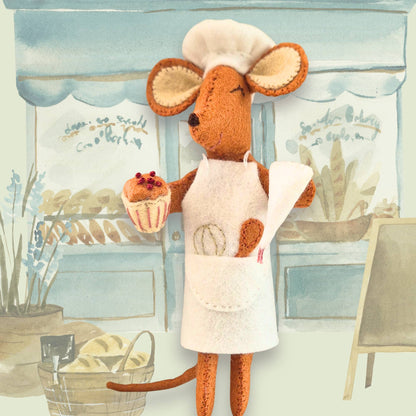 Little Mouse, the Baker Felt Craft Kit