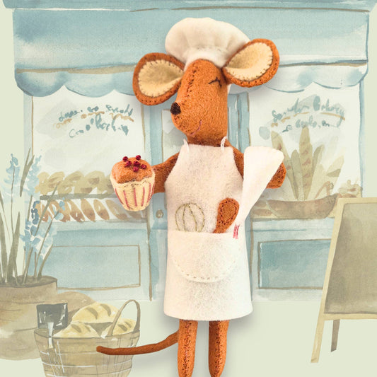 Little Mouse, the Baker Felt Craft Kit