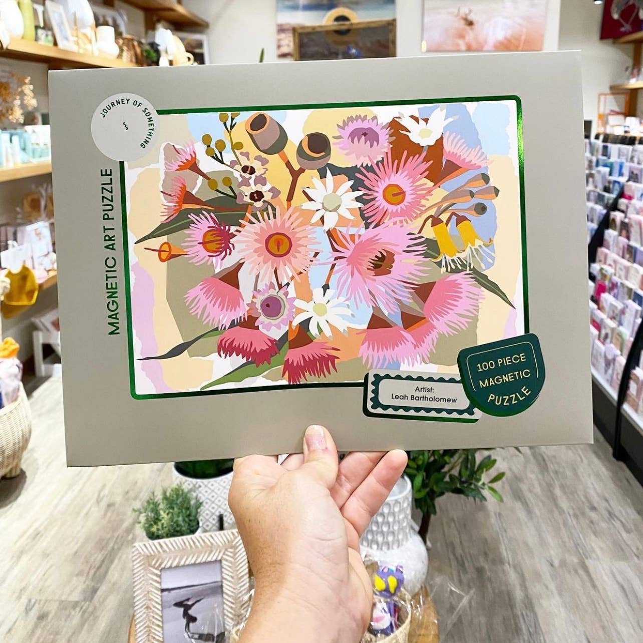 Magnetic Floral Art | 100pc Puzzle