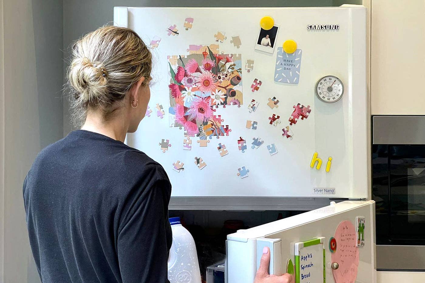 Magnetic Floral Art | 100pc Puzzle