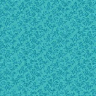 Miscellany Irregular Zebra Turquoise