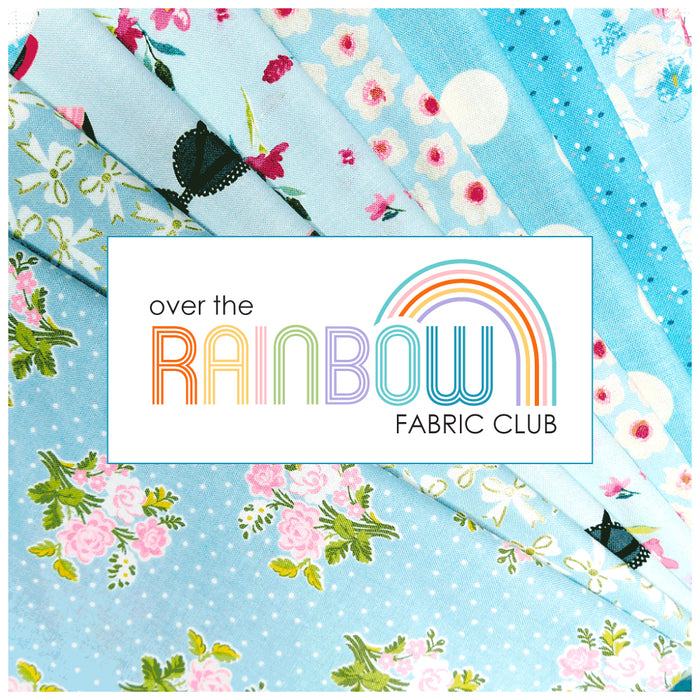 Over the Rainbow 12 Month Fabric Club