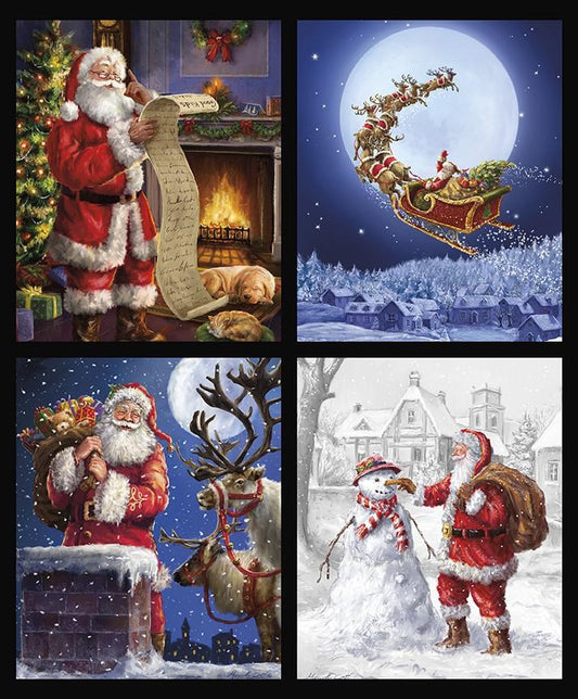 Christmas Time is Here Pillow Panel