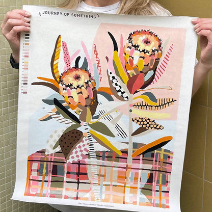 Journey of Something | Paint by Numbers | Two Proteas