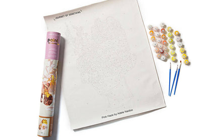 Journey of Something | Paint by Numbers | Pink Haze