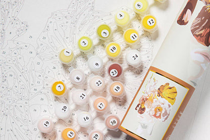 Journey of Something | Paint by Numbers | Pink Haze