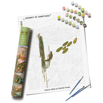 Journey of Something | Paint by Numbers | Cactus Valley