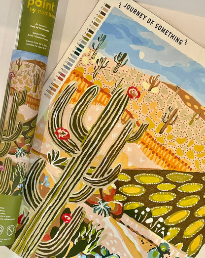 Journey of Something | Paint by Numbers | Cactus Valley