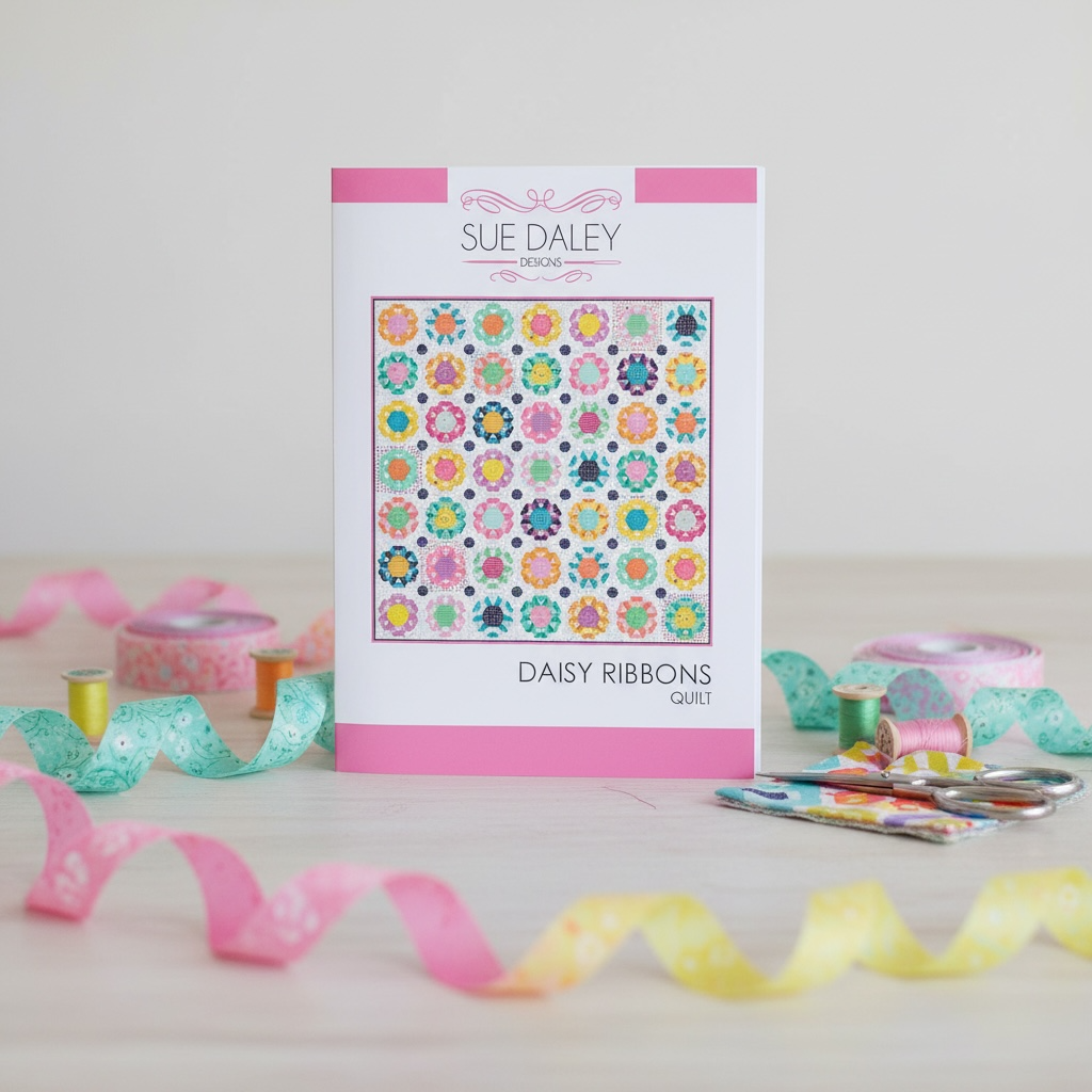 Daisy Ribbons Quilt Pattern
