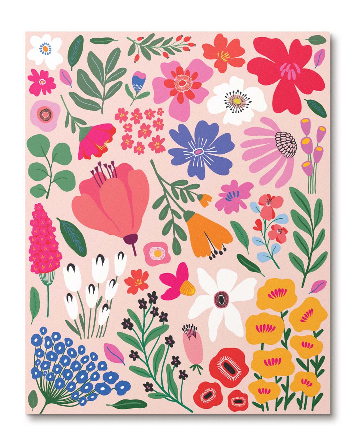 Paint by Numbers | Pressed Flowers