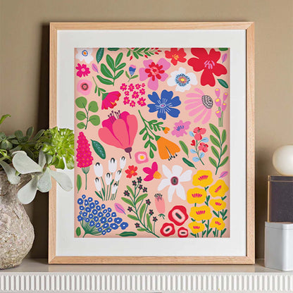 Paint by Numbers | Pressed Flowers