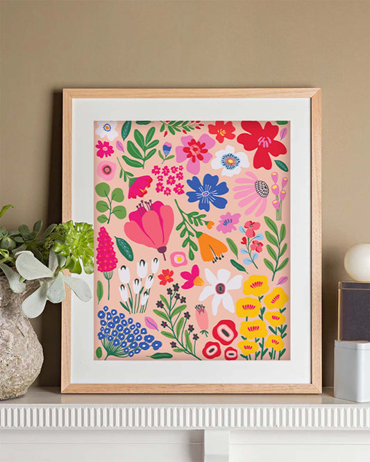 Paint by Numbers | Pressed Flowers