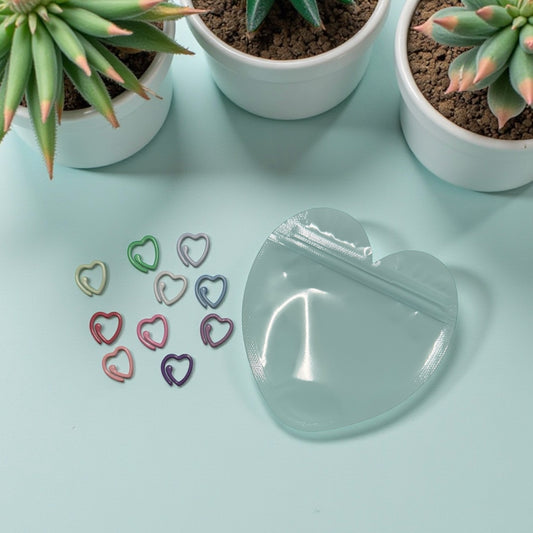 Heart Me Stitch Markers 10pc