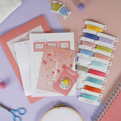 Positivity Lifts | Cross Stitch Kit