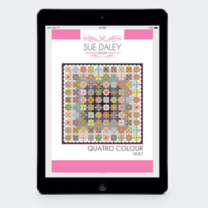 Quatro Colour Quilt Pattern PDF Download