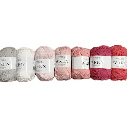 Fiddlesticks Wren Romantic Bloom Yarn Set