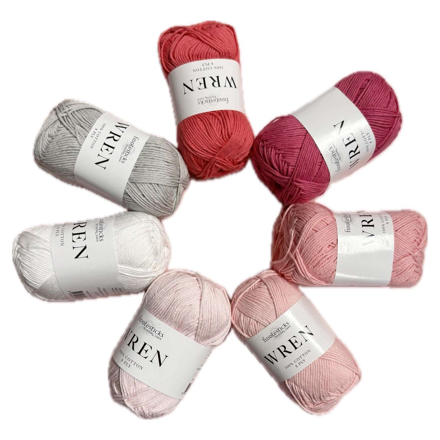 Fiddlesticks Wren Romantic Bloom Yarn Set