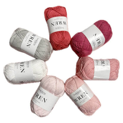 Fiddlesticks Wren Romantic Bloom Yarn Set