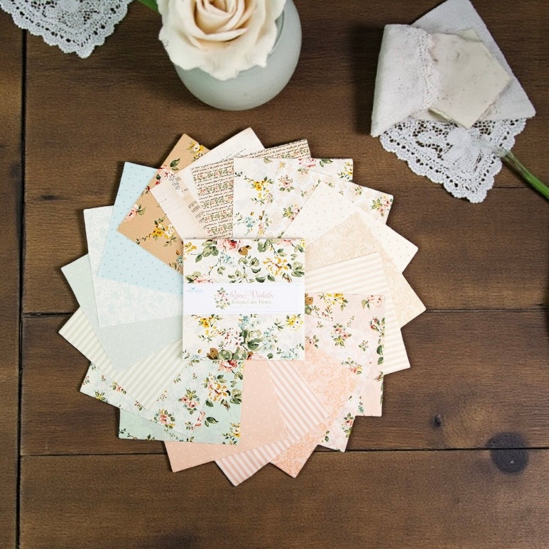 Rose & Violet's Bouquet Des Fleurs 10" Stacker