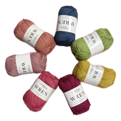 Fiddlesticks Wren Rustic Ember Yarn Set