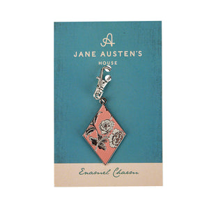 Jane Austen Emaille Charm