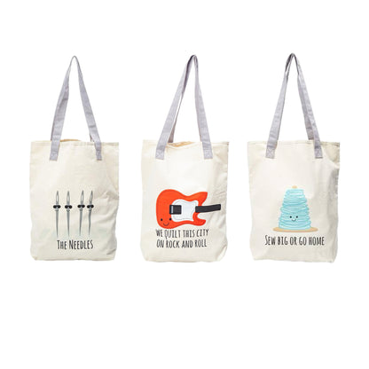 Sew Chatty Canvas Tote