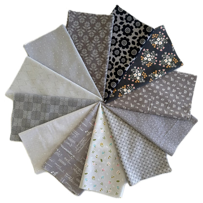 Shades of Grey Fat 1/8 Pack 12pc