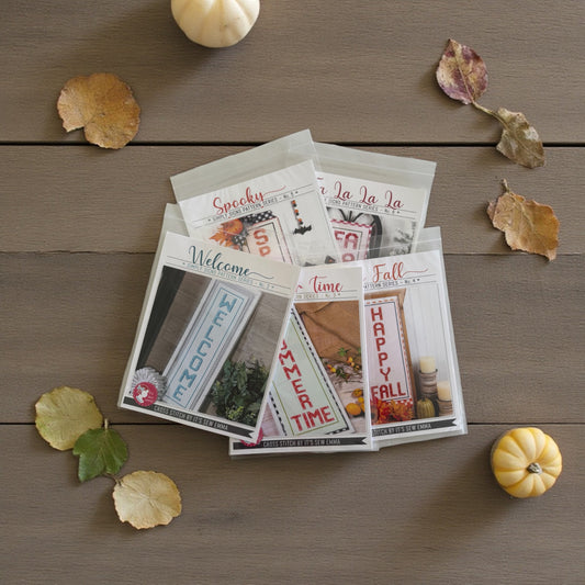 Simply Sign Cross Stitch 5 Pack