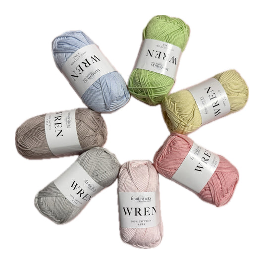 Fiddlesticks Wren Spring Harmony Yarn Set